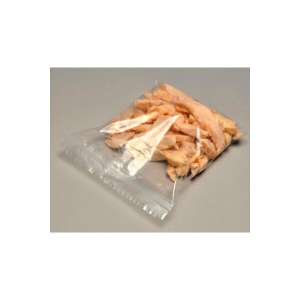 Lk Packaging Reclosable Seal Top Poly Bags W/ Hang Hole, 3"W x 5"L, 2 Mil, Clear, 1000/Pack FP20305 - main